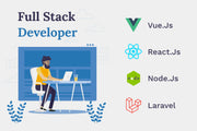 I will be your full stack developer vue js nuxt js react js laravel (upto 10 pages)